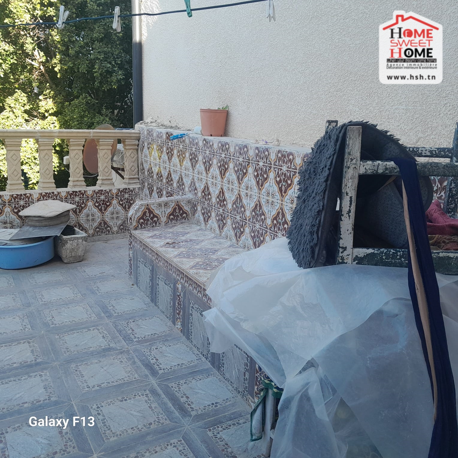 Carthage&nbsp;El Yasmina&nbsp;Vente&nbsp;Appart. 4 pi�ces&nbsp;Etage de villa nilas � carthage el yasmina