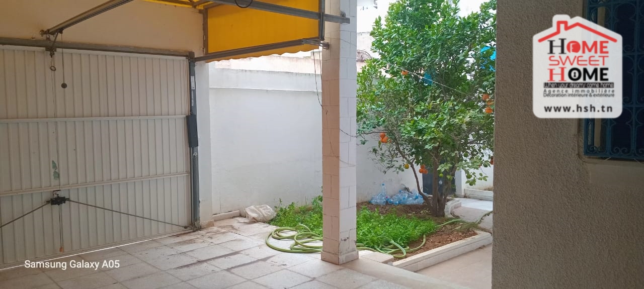 Carthage&nbsp;Sidi Bousaid&nbsp;Vente&nbsp;Appart. 4 pi�ces&nbsp;Rdc de villa s3 amos � sidi bou said