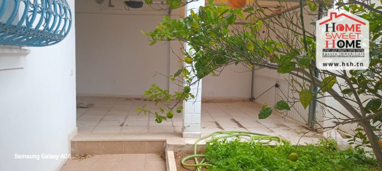 Carthage&nbsp;Sidi Bousaid&nbsp;Vente&nbsp;Appart. 4 pi�ces&nbsp;Rdc de villa s3 amos � sidi bou said