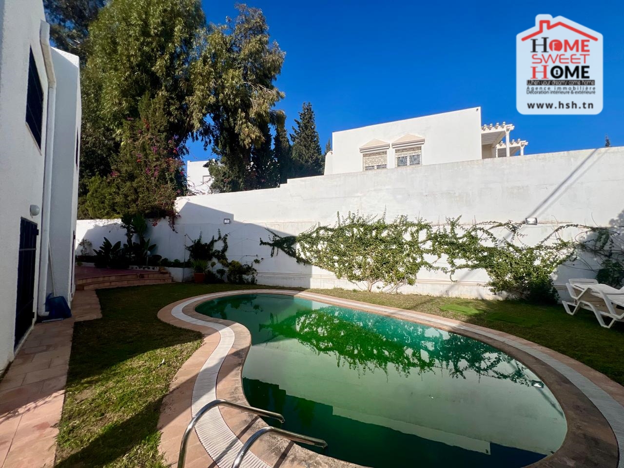 La Marsa&nbsp;Marsa Erriadh&nbsp;Vente&nbsp;Maisons&nbsp;Villa isabelle chlo� � la marsa erriadh