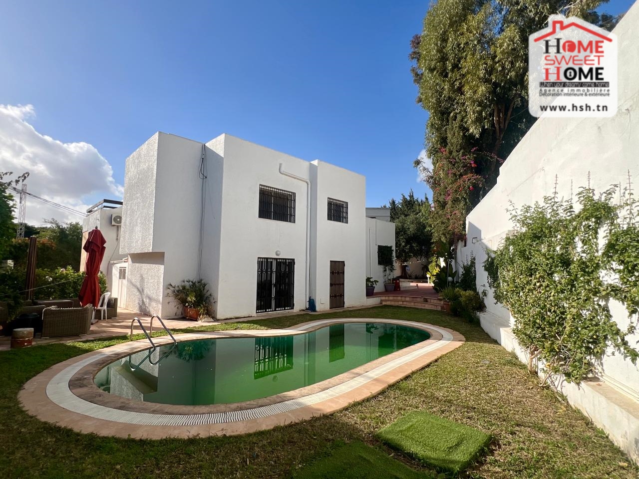 La Marsa&nbsp;Marsa Erriadh&nbsp;Vente&nbsp;Maisons&nbsp;Villa isabelle chlo� � la marsa erriadh