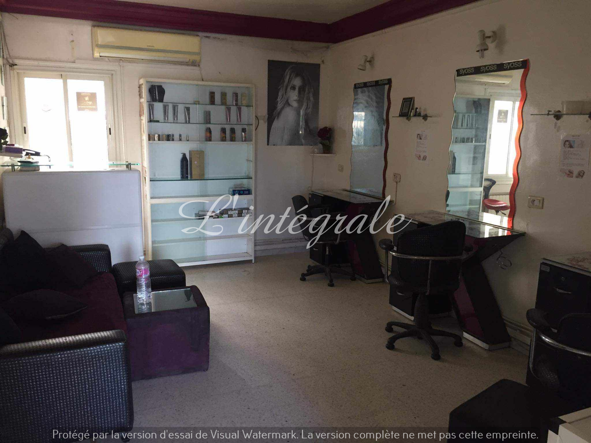 Ariana Ville Cite Ennasr 2 Bureaux & Commerces Fond de Commerce Centre de coiffure et esthtique