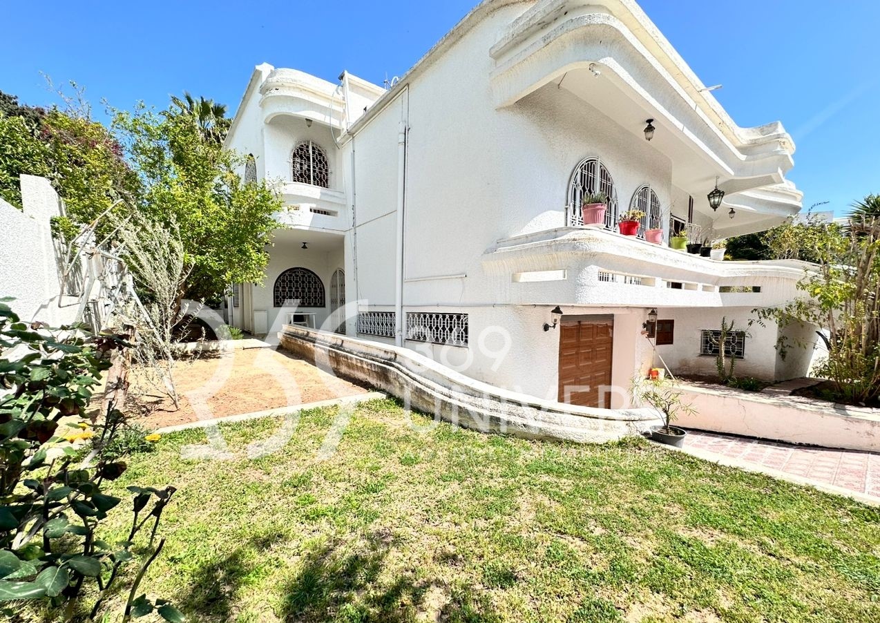 La Marsa&nbsp;Gammart&nbsp;Vente&nbsp;Maisons&nbsp;Villa avec jardin � gammarth ref sh018