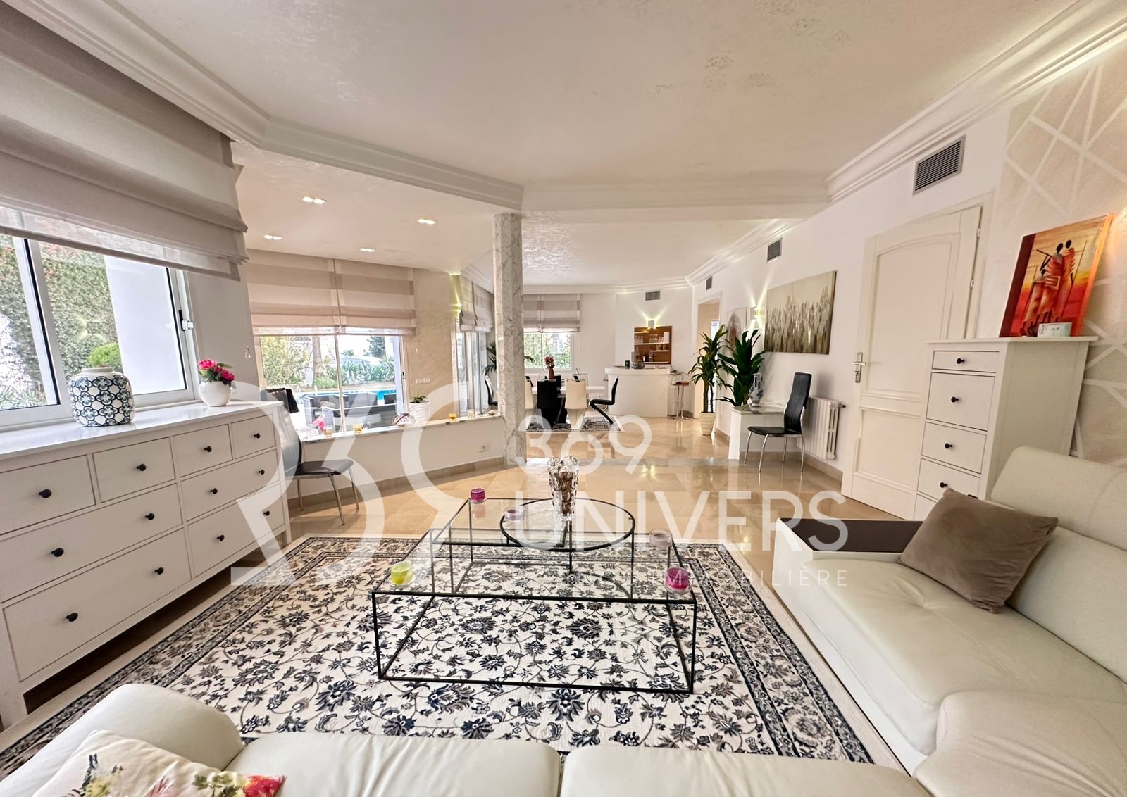 La Marsa Gammart Location Maisons Villa avec vue dgage  gammarth ref rh142