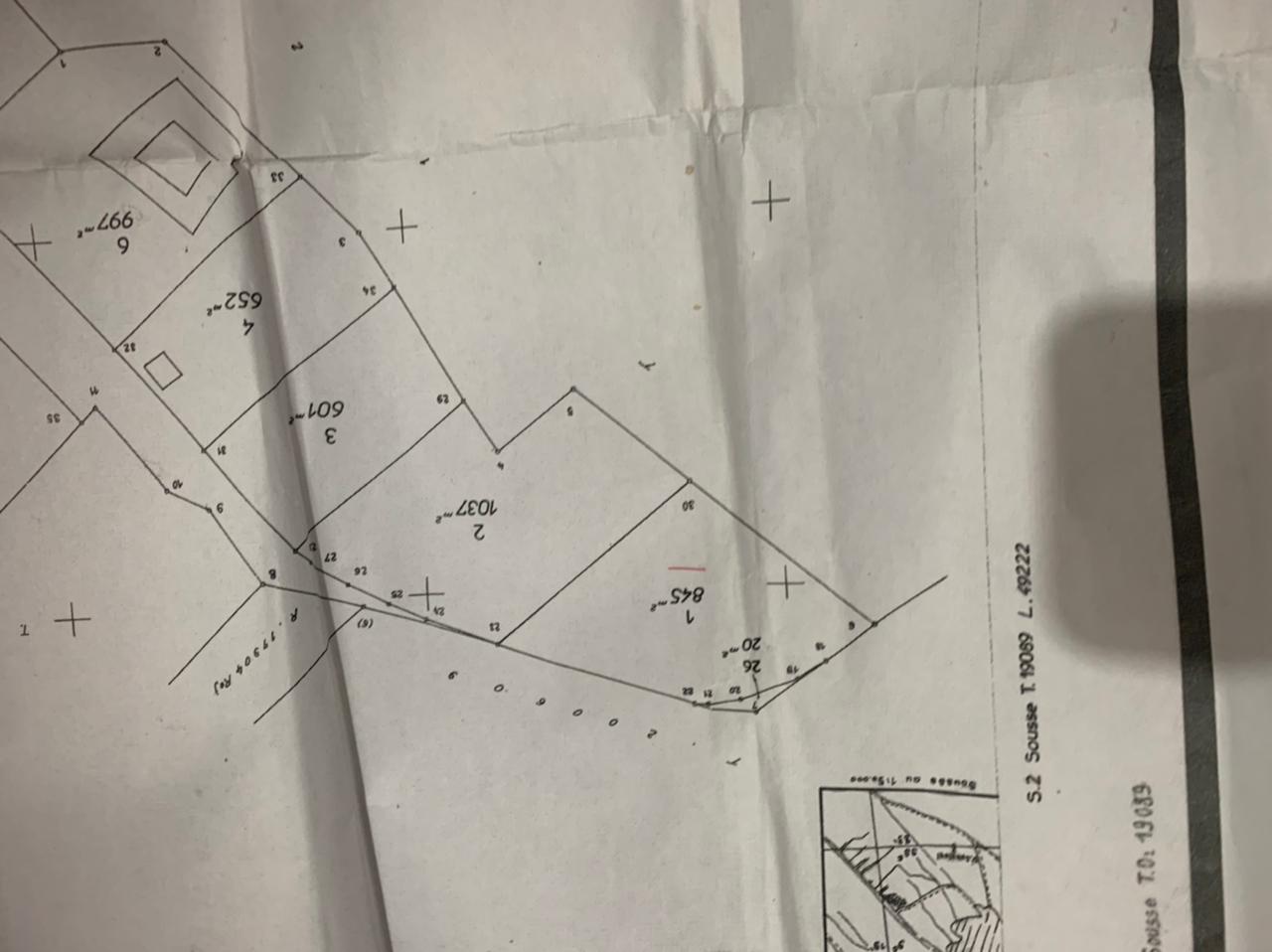 Sousse Ville&nbsp;Sousse&nbsp;Terrain&nbsp;Terrain nu&nbsp;Vend terrain tr�s bien situ� a khazama