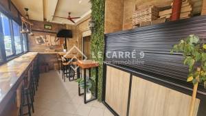 La Marsa&nbsp;El Aouina&nbsp;Vente&nbsp;Appart. 1 pi�ce&nbsp;Un fc d'une caf�t�ria � cit� les palmeraies