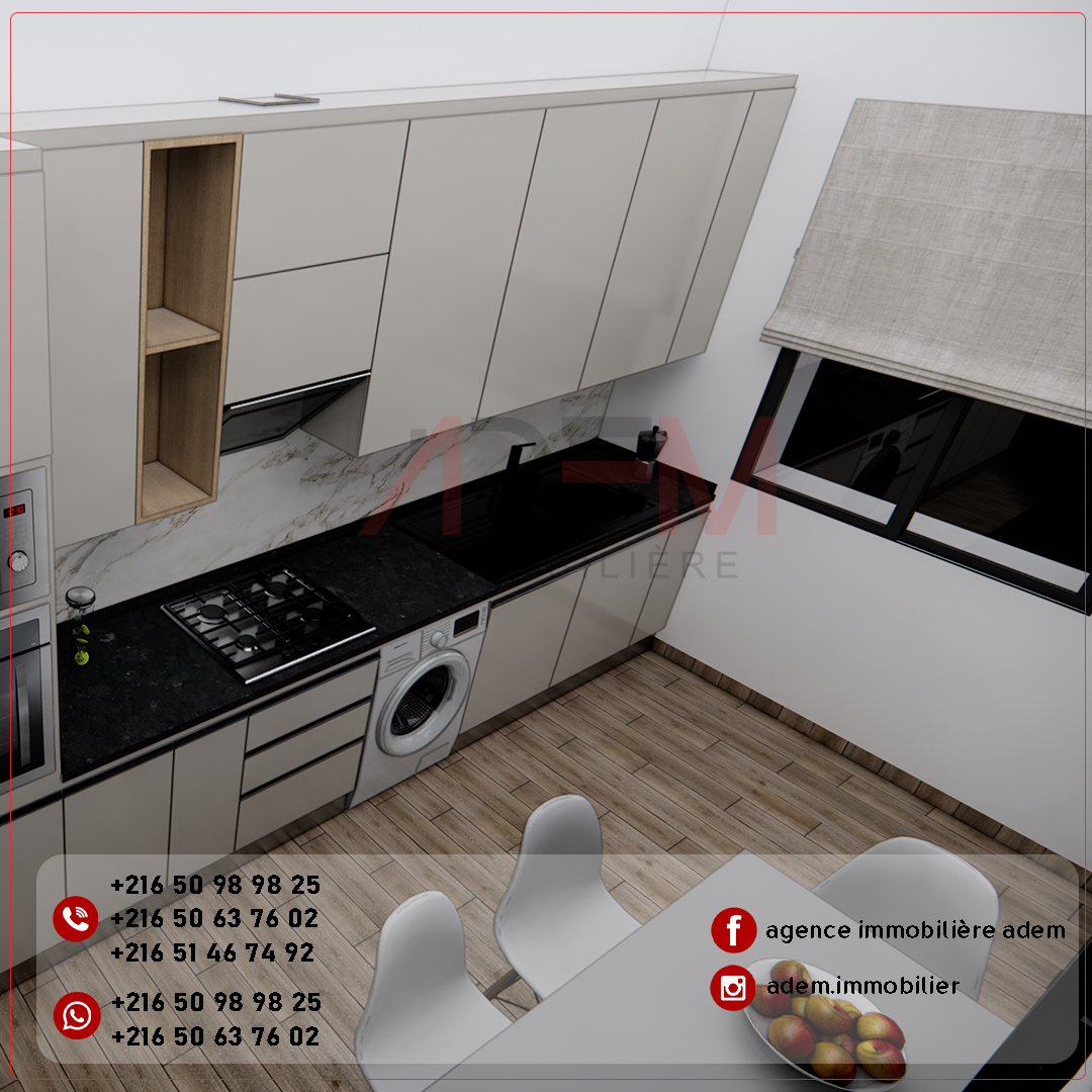 Sousse Jaouhara&nbsp;Sahloul&nbsp;Vente&nbsp;Appart. 3 pi�ces&nbsp;Appartement directe promoteur