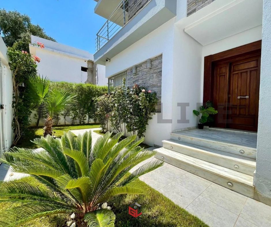 La Marsa Cite Du Stade Location Maisons Villa en s5 meuble  la marsa