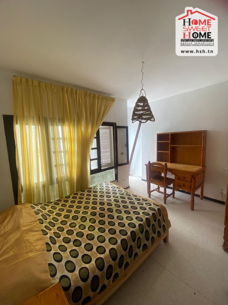 La Marsa Marsa Erriadh Location Maisons Rdc de villa fleuri meubl  la marsa