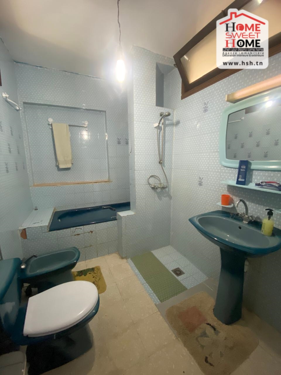 La Marsa Marsa Erriadh Location Maisons Rdc de villa fleuri meubl  la marsa