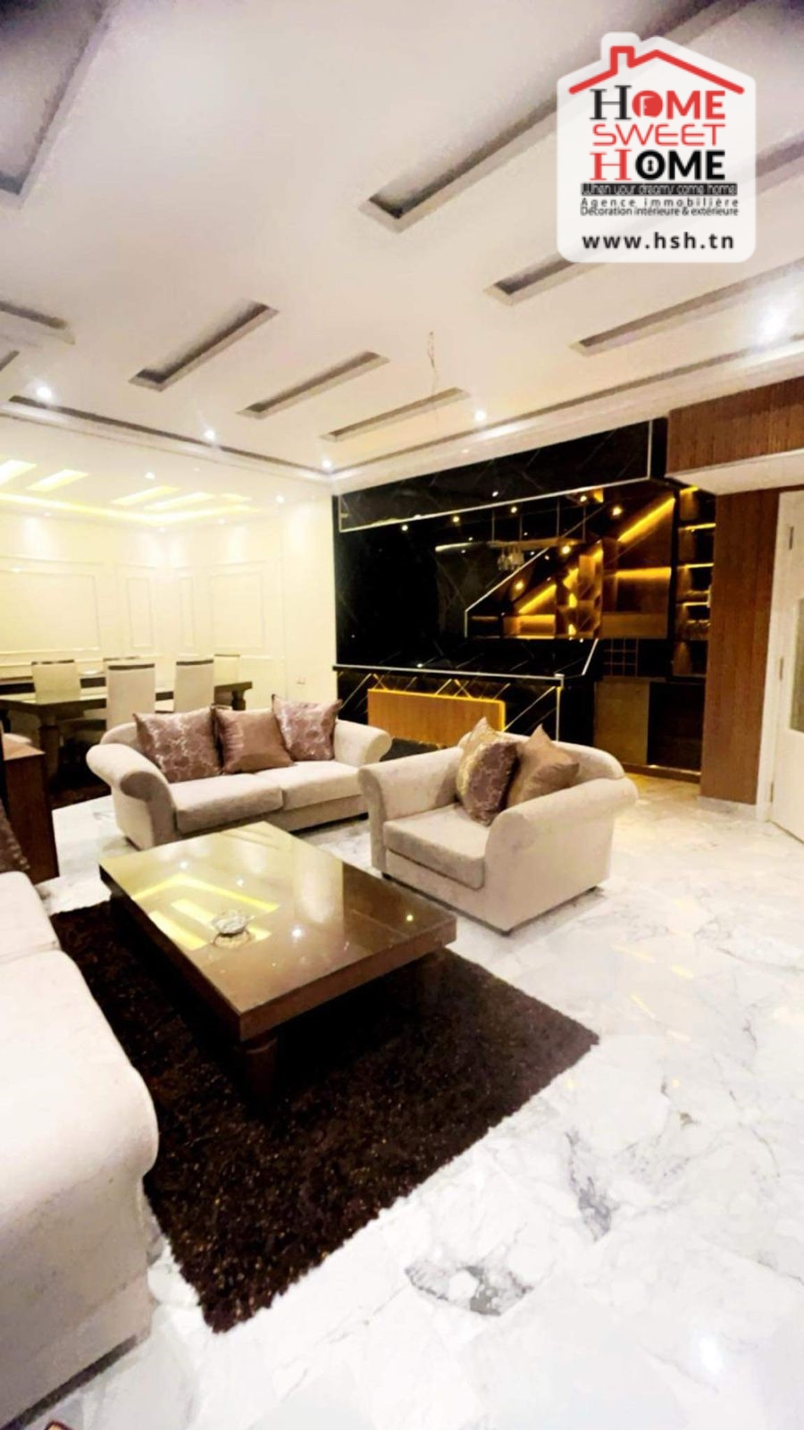 La Marsa&nbsp;Gammart&nbsp;Location&nbsp;Duplex&nbsp;Duplex julissa meubl� � gammarth