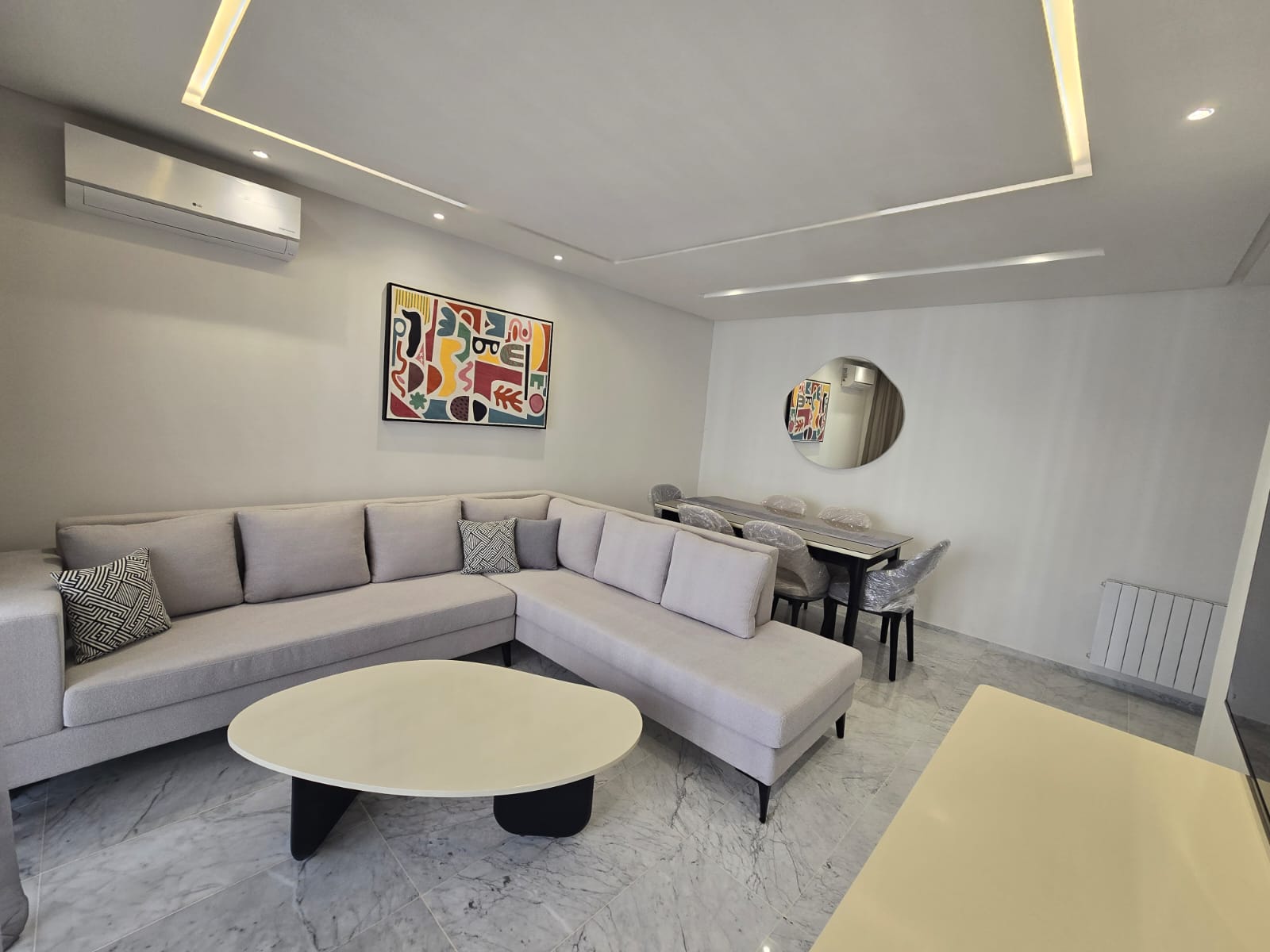 Ain Zaghouan Jardins de Carthage Location Appart. 2 pices Appartement s1 aux jardin de carthage