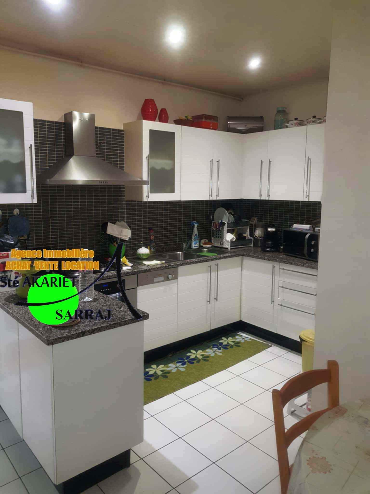 Sousse Jaouhara Sousse Khezama Vente Appart. 3 pices Superbe appartement s2 prs la poste de khzema est