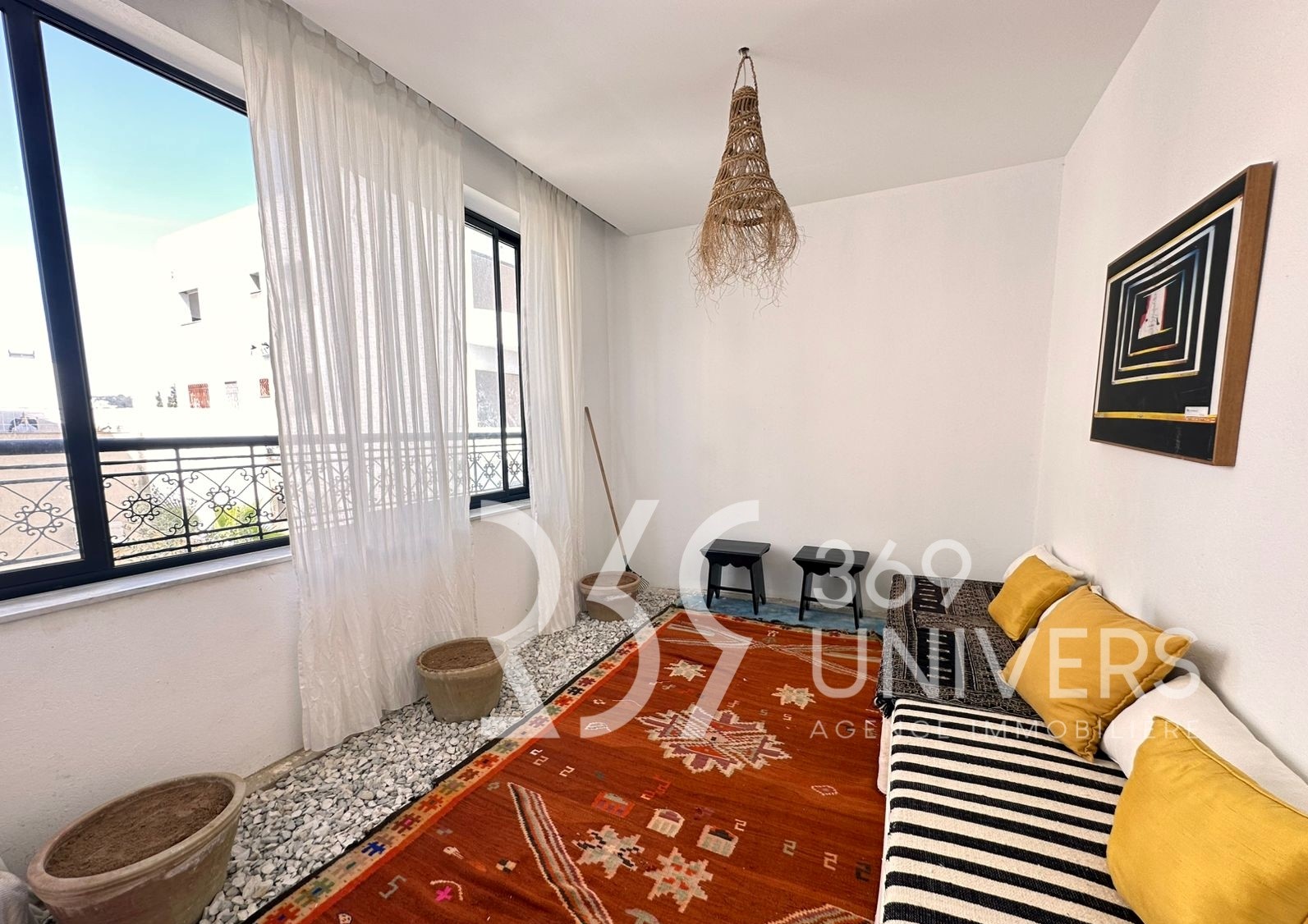 La Marsa Cite Du Stade Location Appart. 3 pices Appartement meubl avec terrasse  la marsa