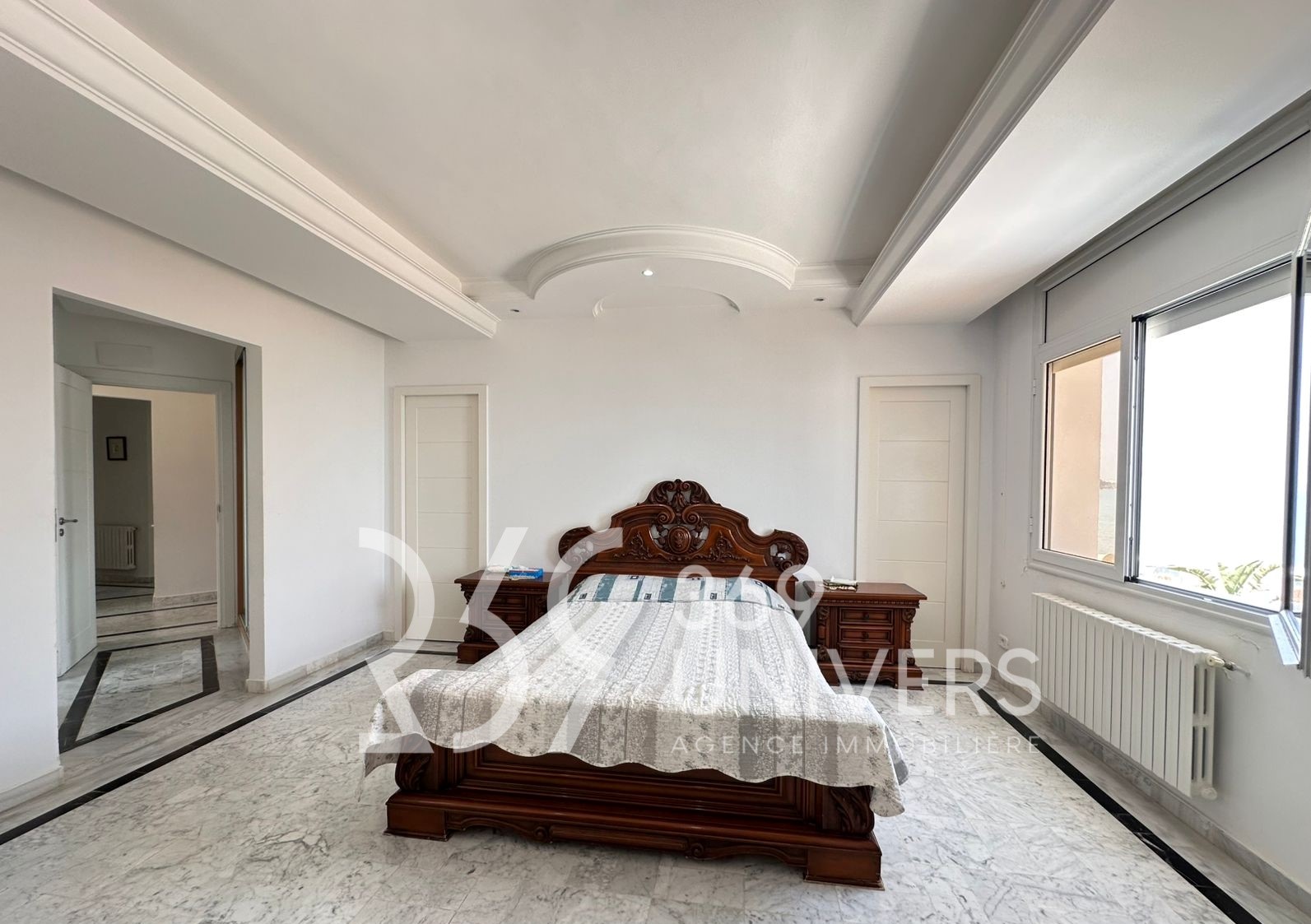 La Marsa&nbsp;Marsa Safsaf&nbsp;Location&nbsp;Appart. 3 pi�ces&nbsp;Etage avec vue sur mer � la marsa ref ra130