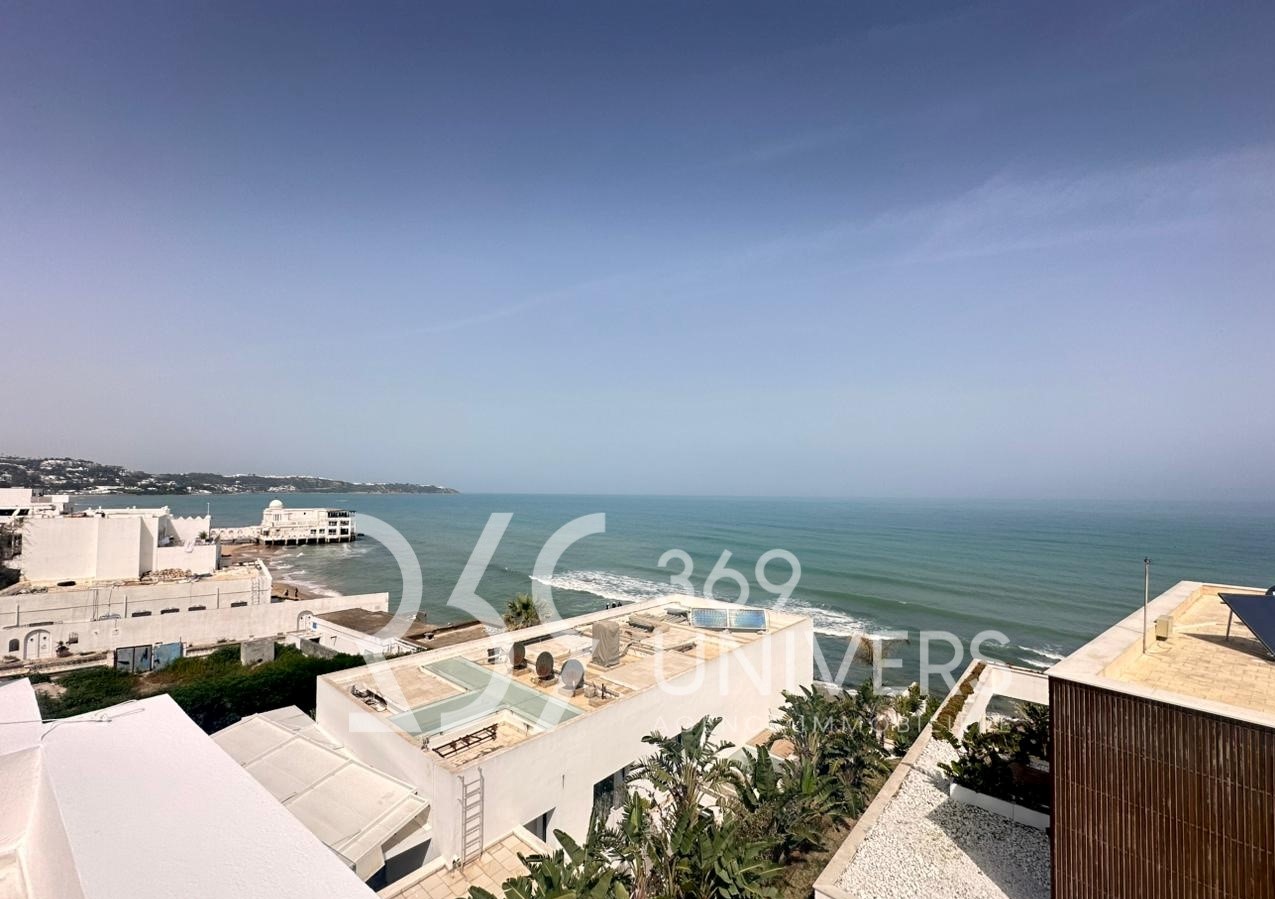 La Marsa&nbsp;Marsa Safsaf&nbsp;Location&nbsp;Appart. 3 pi�ces&nbsp;Etage avec vue sur mer � la marsa ref ra130