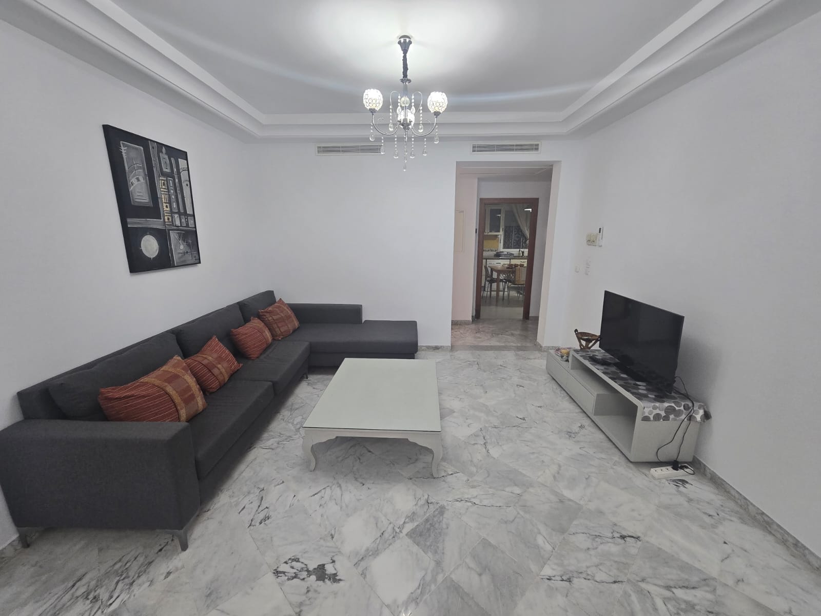 La Marsa&nbsp;Berge Du Lac&nbsp;Location&nbsp;Appart. 3 pi�ces&nbsp;S2 meubl� au berges du lac