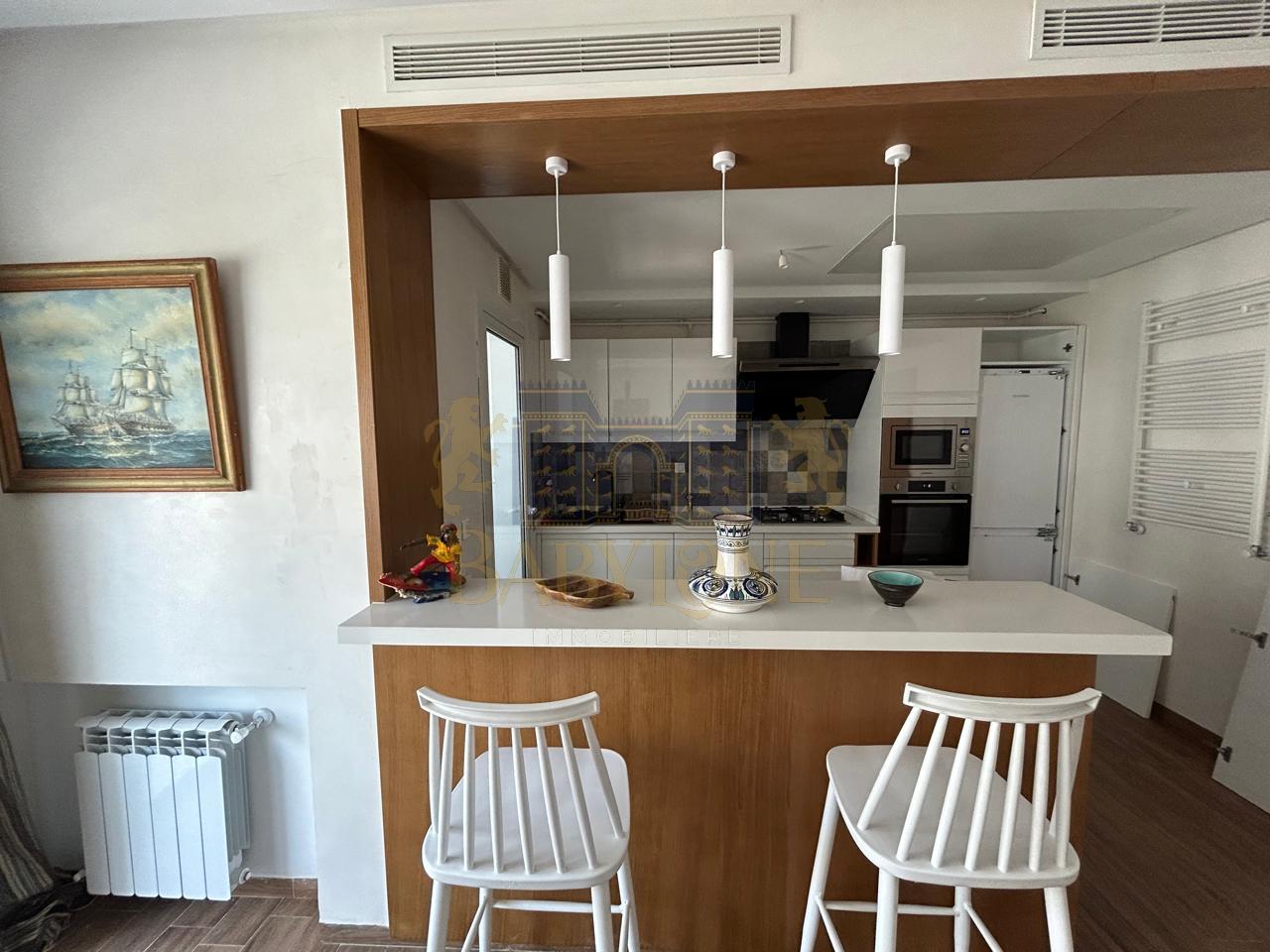 Ain Zaghouan Ain Zaghouan Location Appart. 2 pices S1 meubl  ain zaghouan nord