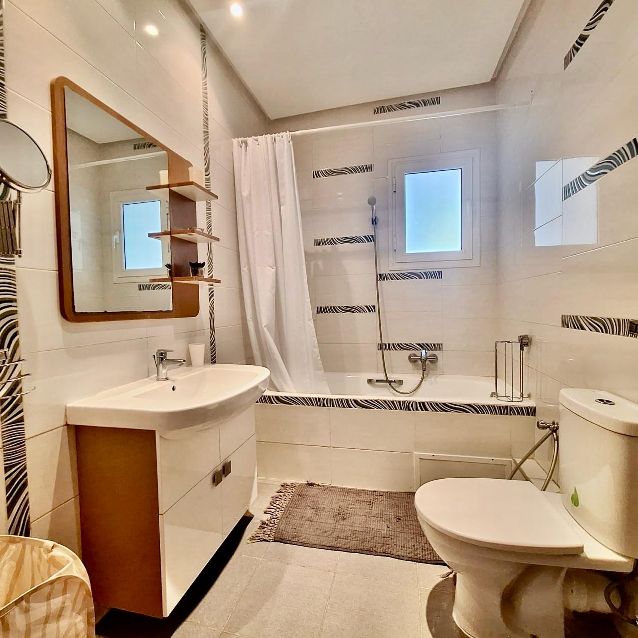 Ain Zaghouan&nbsp;Jardins de Carthage&nbsp;Location&nbsp;Appart. 4 pi�ces&nbsp;S3 au jardin de carthage