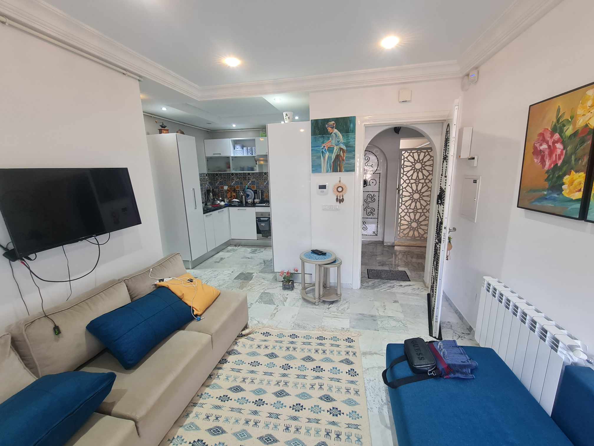 Hammamet Hammamet Location vacances Appart. 2 pices S plus 1 meubl a el hammamet nord wb4155
