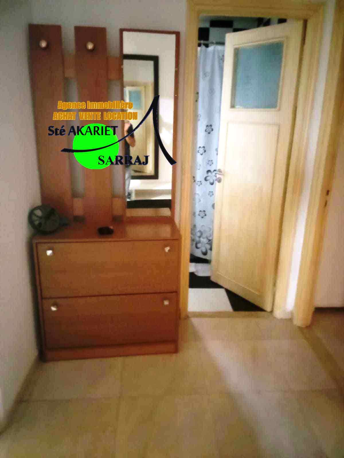 Sousse Ville Cite Jaouhara Vente Appart. 3 pices Appartement rnov s2  cit olympique bouhsina