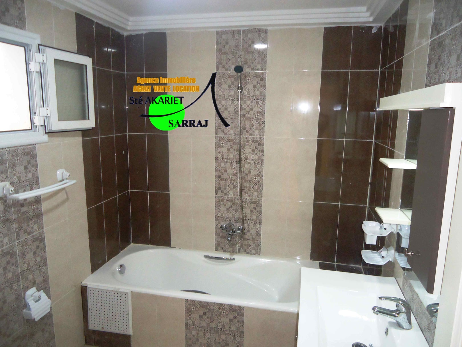 Hammam Sousse&nbsp;Hammam Sousse&nbsp;Vente&nbsp;Maisons&nbsp;Spacieux appartement s4 � hammem sousse bhayer