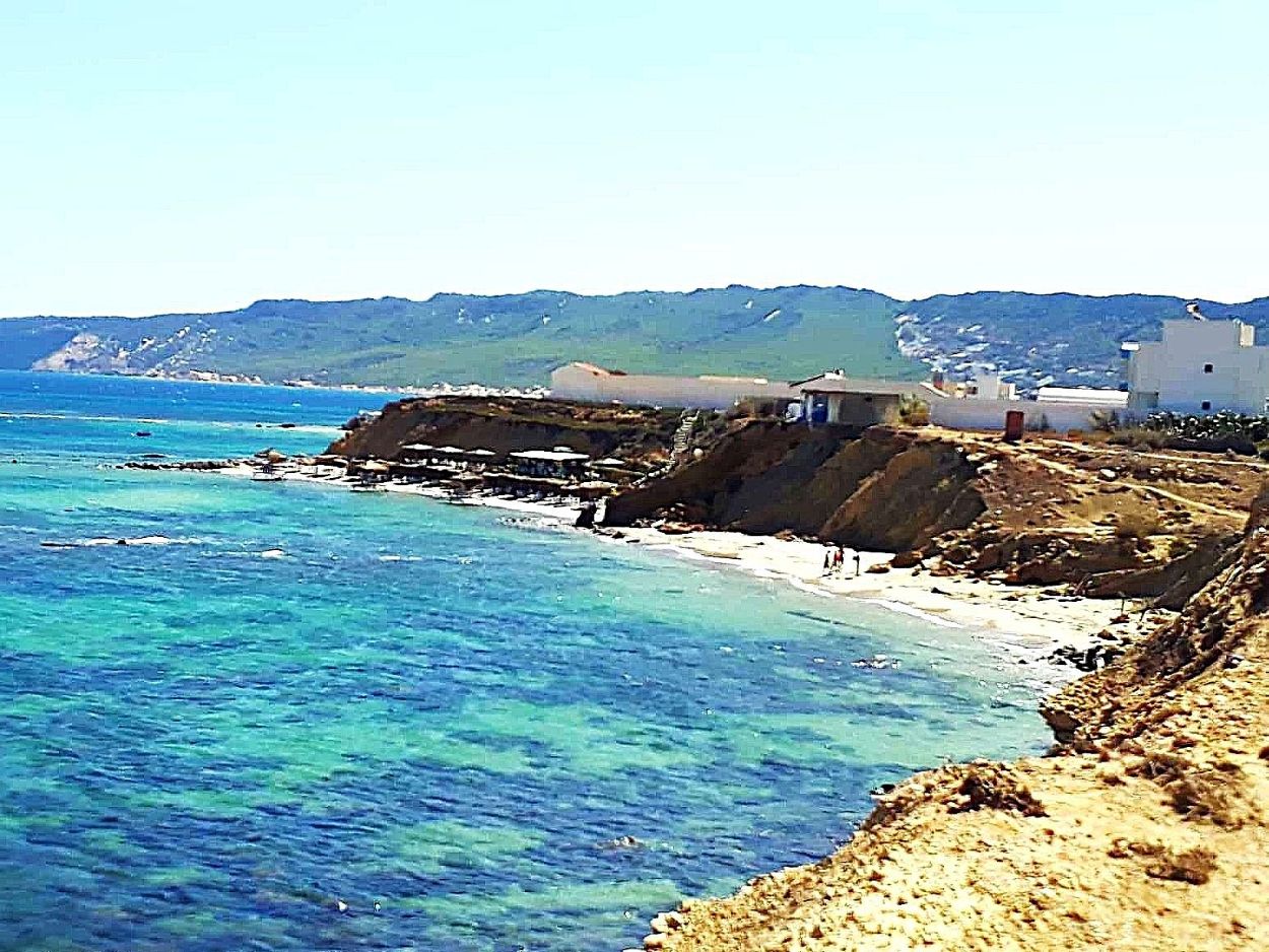 Ras Jebel&nbsp;Rafraf Plage&nbsp;Terrain&nbsp;Terrain nu&nbsp;Terrain front mer 2200 m2 rafraf plage ain mestir