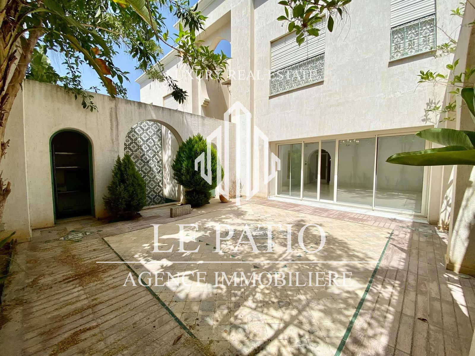 La Marsa Marsa Ennassim Location Maisons Villa arabesque  la marsa