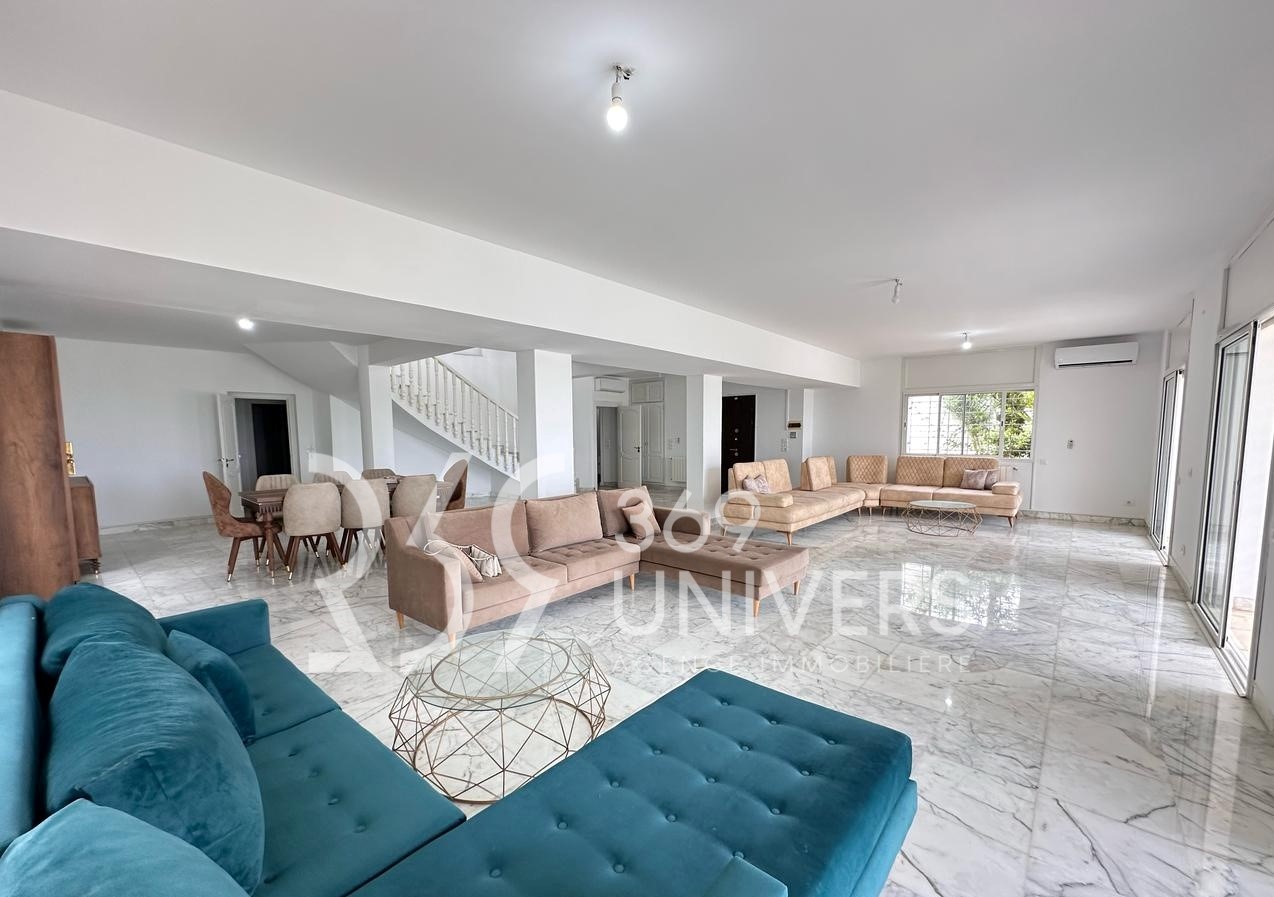 La Marsa Gammart Location Maisons Villa avec vue sur mer  gammarth ref rh155