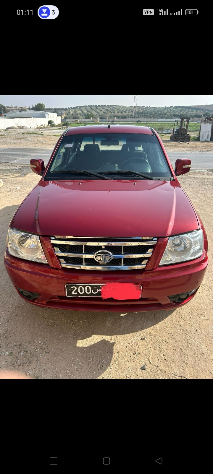 La Soukra Cite De La Terre Libre Tata Autre Modle Tata xenon double cabine 4 roues motrices importe