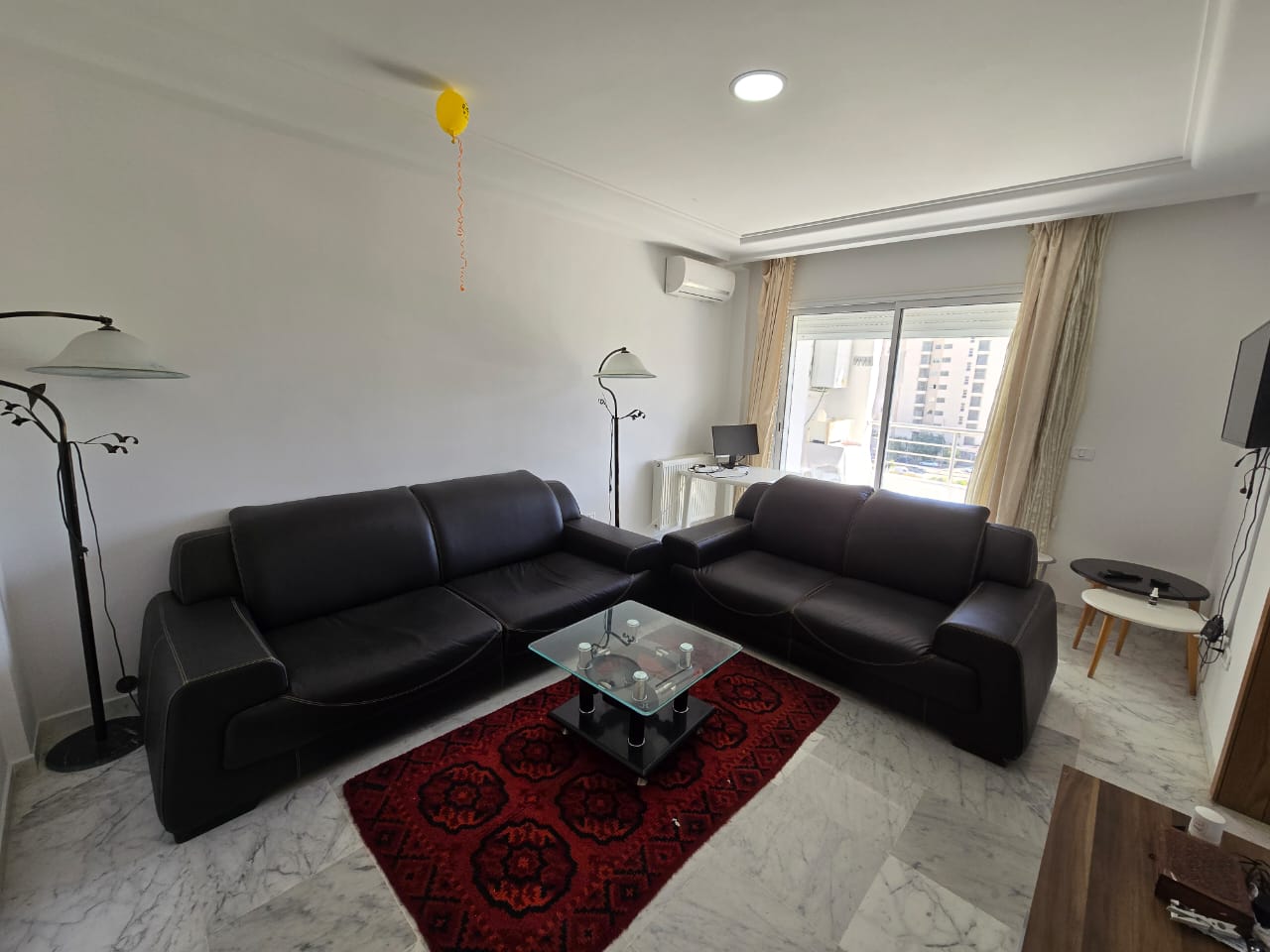 Ain Zaghouan Jardins de Carthage Location Appart. 1 pice S1  meubl jardins de carthage
