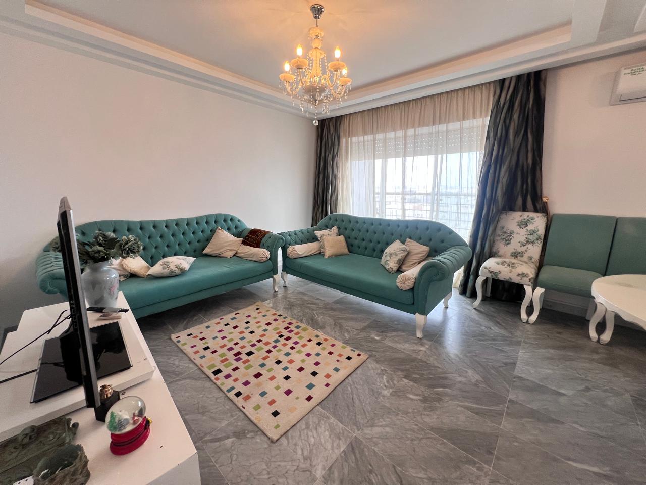 Ain Zaghouan Jardins de Carthage Location Appart. 3 pices S3 meubl l au jardins de carthage