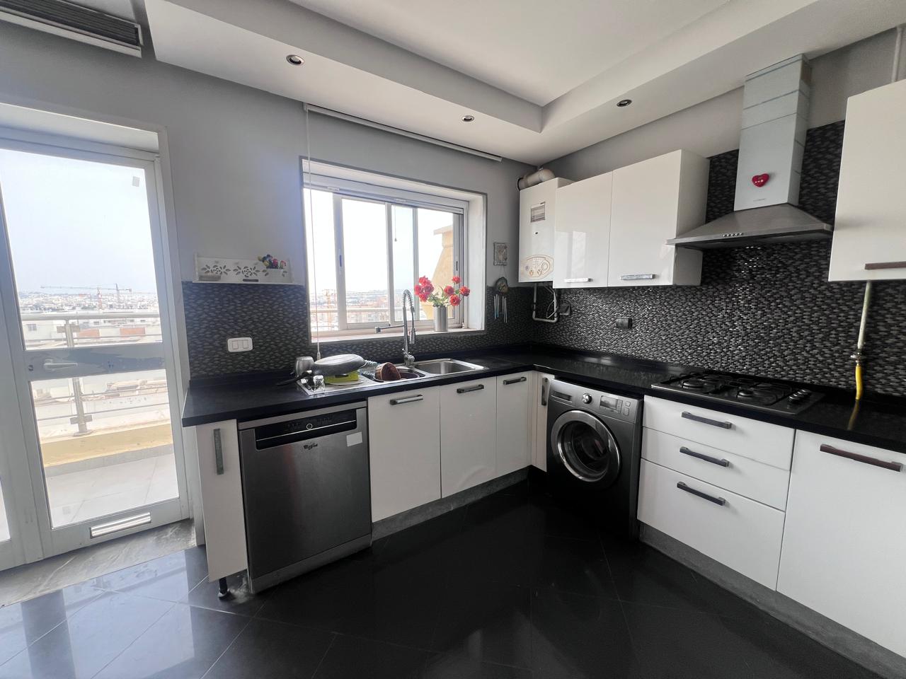 Ain Zaghouan Jardins de Carthage Location Appart. 3 pices S3 meubl l au jardins de carthage