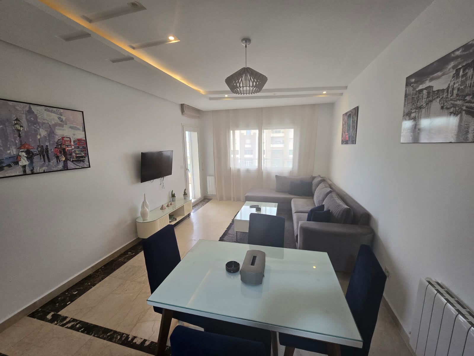 Ain Zaghouan&nbsp;Jardins de Carthage&nbsp;Location&nbsp;Appart. 1 pi�ce&nbsp;Un appartement s1 meubl� au jardins de carthage