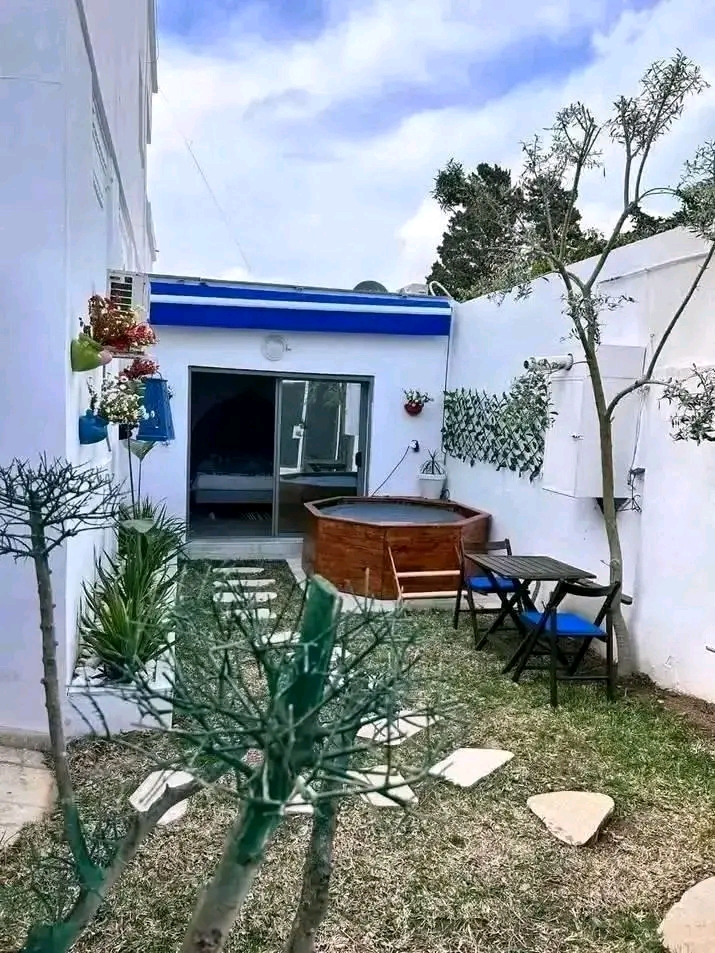 Carthage Sidi Bousaid Location Appart. 1 pice S1 suite parentale avec piscine jakouzi