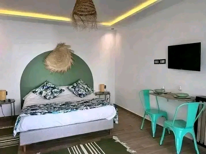 Carthage Sidi Bousaid Location Appart. 1 pice S1 suite parentale avec piscine jakouzi