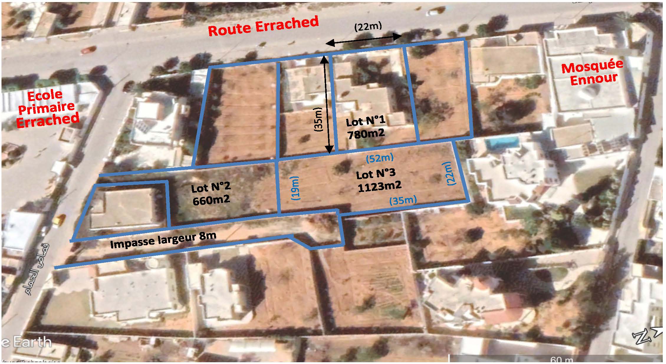 Sakiet Eddaier Sakiet Eddaier Vente Maisons Maison sur terrain 780m2