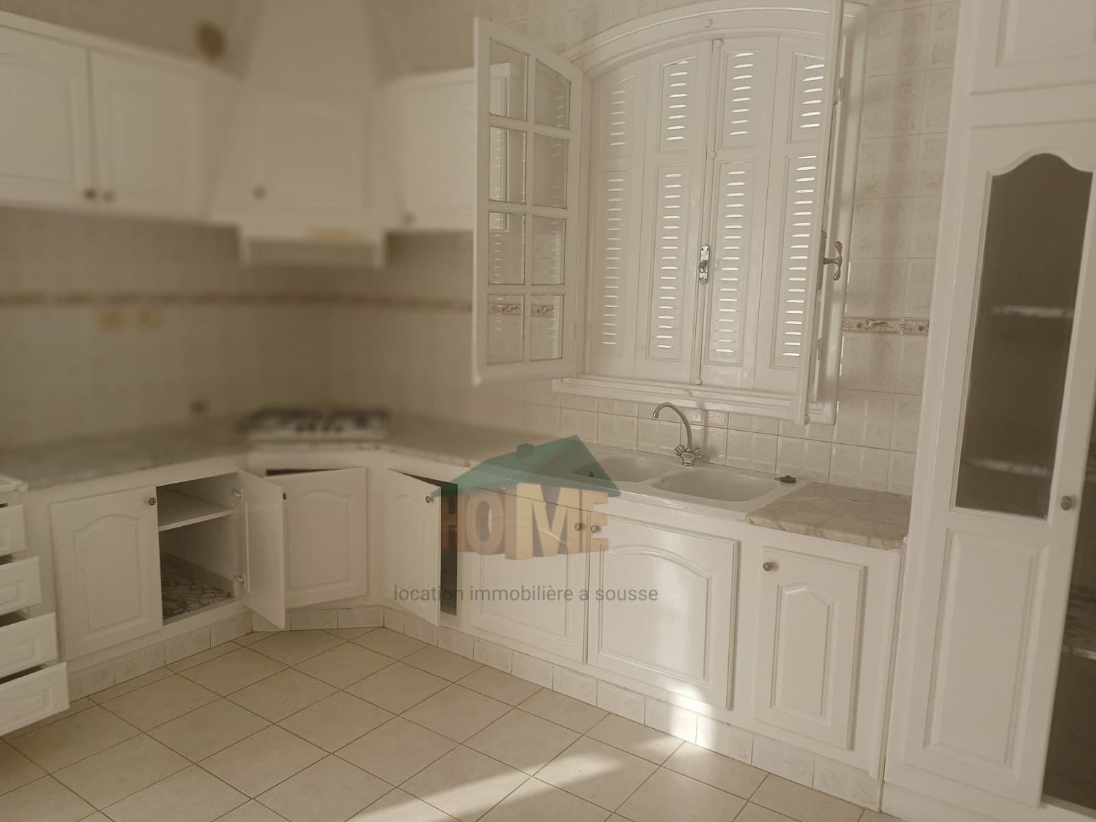Hammam Sousse Hammam Sousse Location Appart. 2 pices S2 etage de villa