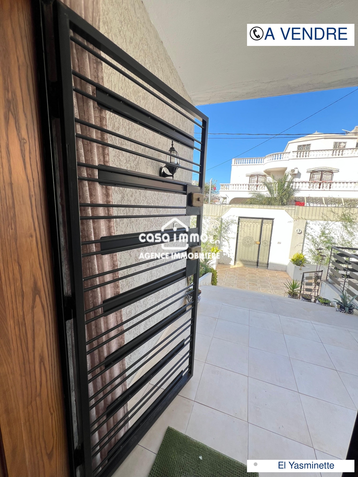 Nouvelle Medina El Yasminette Vente Appart. 3 pices Villa s3  yasminette