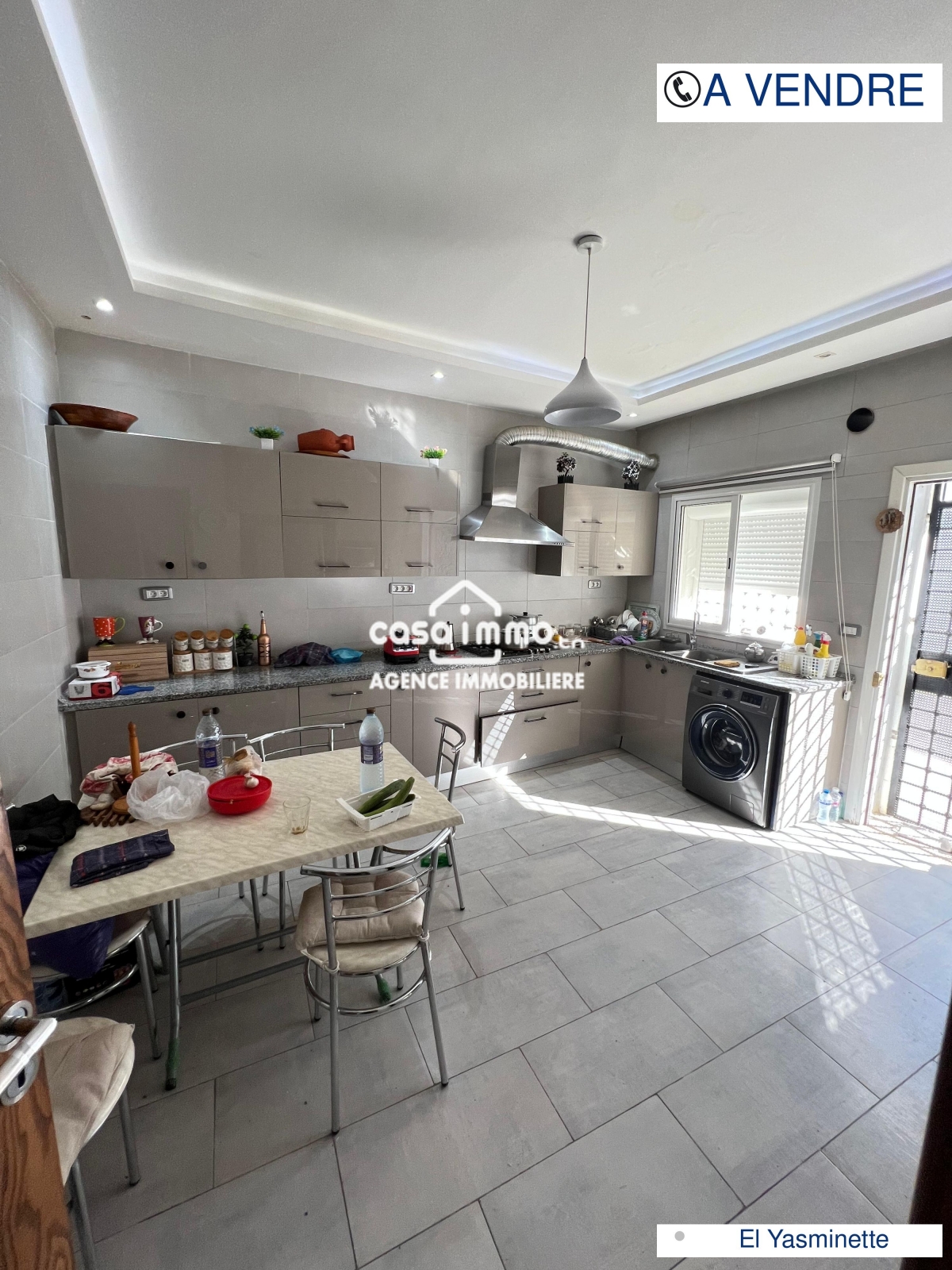 Nouvelle Medina El Yasminette Vente Appart. 3 pices Villa s3  yasminette