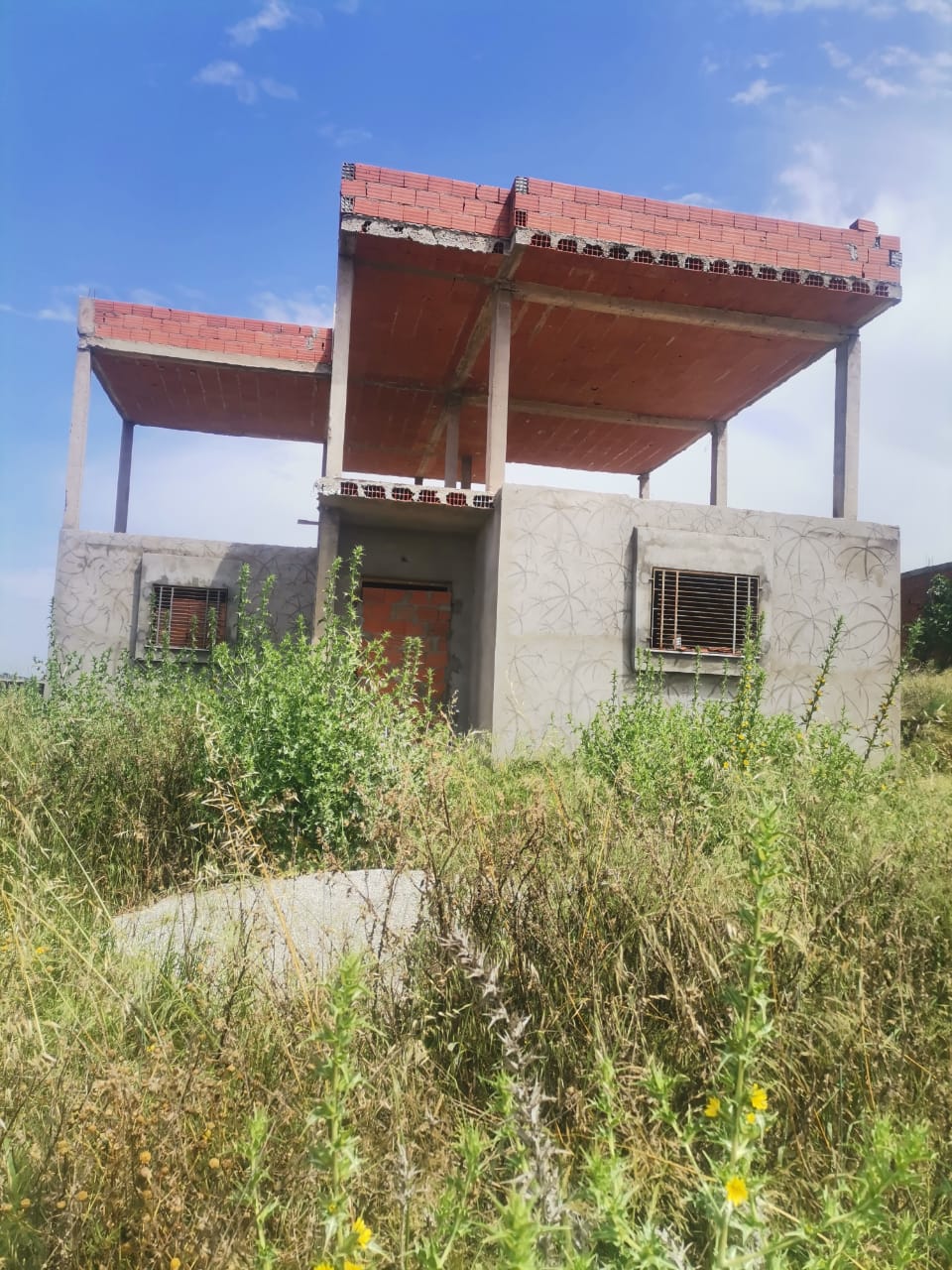 Oued Ellil Essaida Vente Duplex Duplexe en cours de construction
