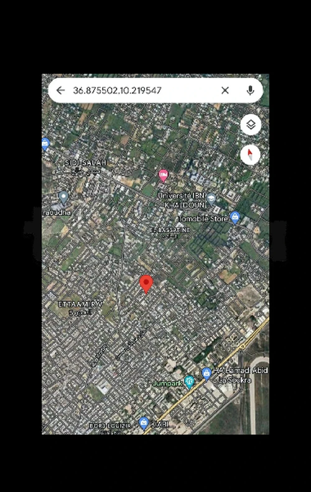 La Soukra&nbsp;Mosque Erraoudha&nbsp;Vente&nbsp;Maisons&nbsp;Maison soukra avec jardin et place parking