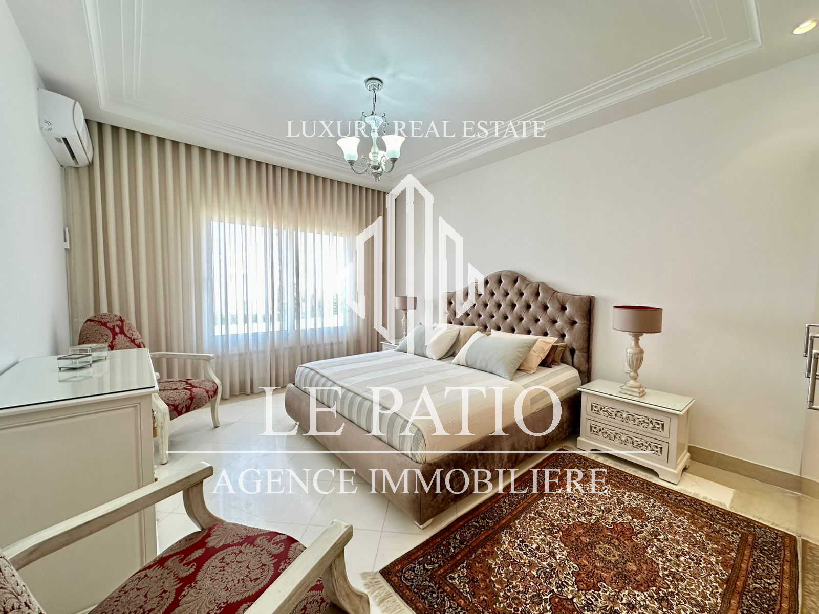 La Marsa Gammart Location Appart. 4 pices Appart s3 meuble vue sur mer marina gammarth