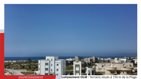 Hammam Chatt Borj Cedria Terrain Terrain nu Terrain de 420 m2  550 dt le m2