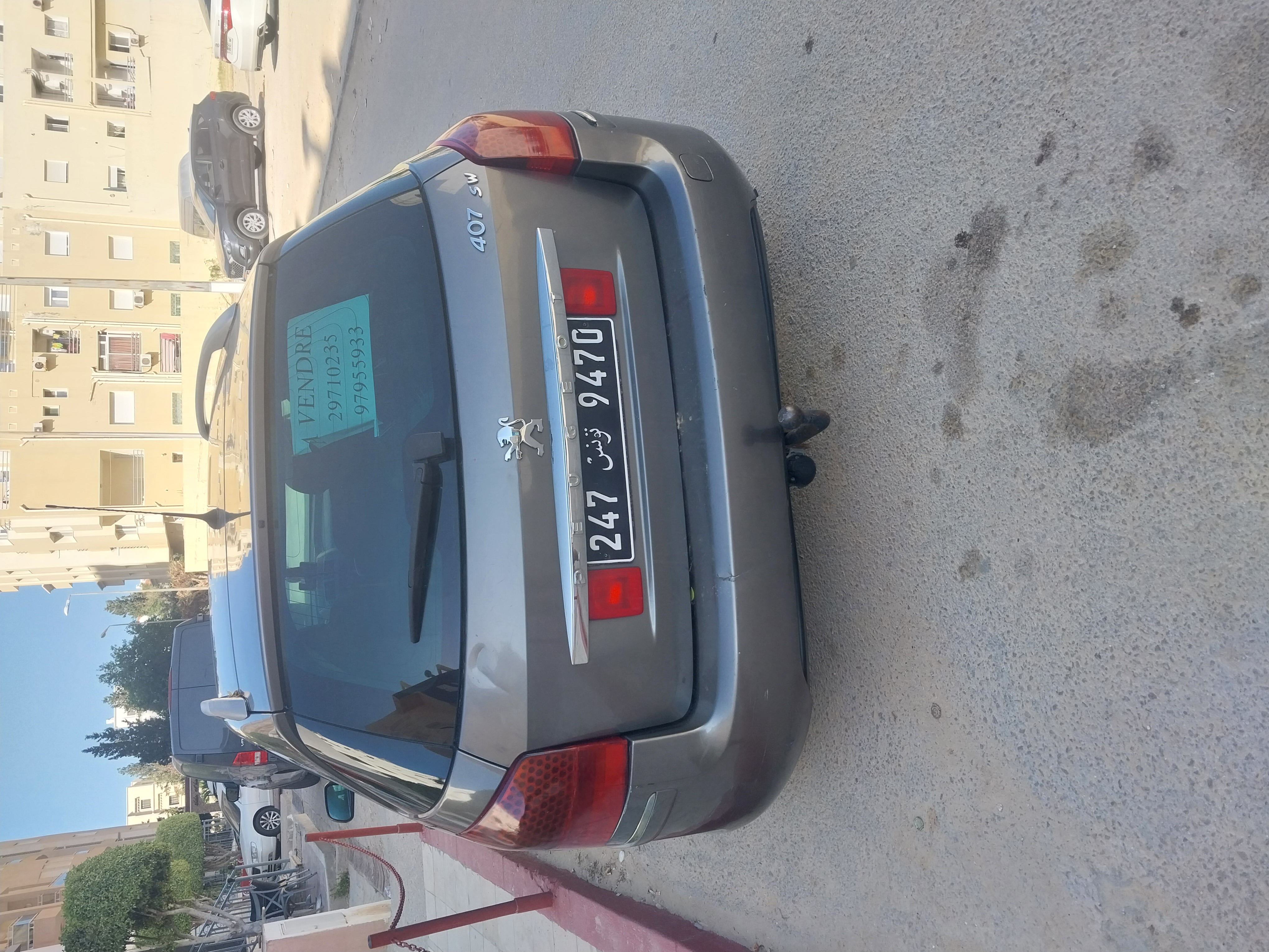 Hammam Sousse Cite Ennarjes 1 Peugeot 407 Peugeot en bonne tat