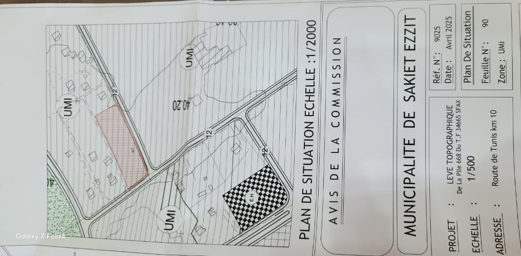 Sakiet Ezzit Sakiet Ezzit Terrain Terrain nu Sfax sakiet ezzit vn ter 5595m2
