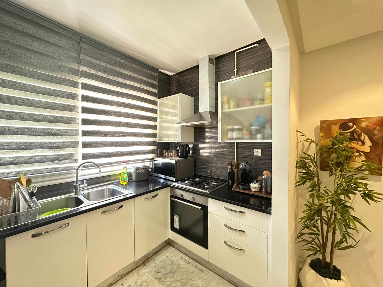 Ain Zaghouan Jardins de Carthage Location Appart. 2 pices S2 meubl parking ss aux jardins de carthage