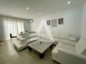 La Marsa Gammart Location Appart. 1 pice Appartement s2 meubl avec terrasse  hh-ref5737a