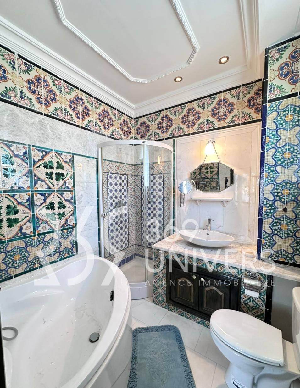 La Marsa Gammart Location Duplex Duplex meuble  gammarth ref rd067