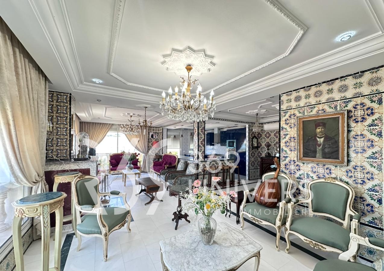 La Marsa Gammart Location Duplex Duplex meuble  gammarth ref rd067